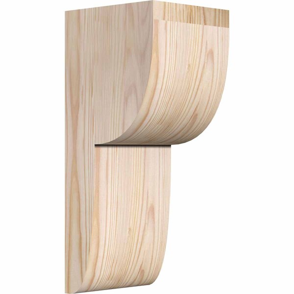 Ekena Millwork Crestline Smooth Corbel, Douglas Fir, 5 1/2"W x 6"D x 14"H COR06X06X14CRE00SDF - main